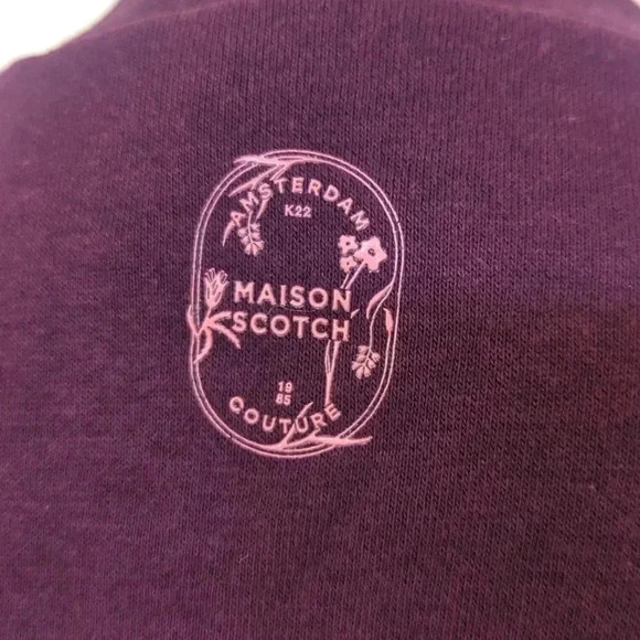 Scotch & Soda Maison Scotch Oversized Soft Sun Ray Sweatshirt - Picture 7 of 8